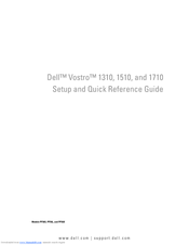 Dell Vostro 1310 User Manual Pdf